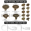 DIY Blank Dome Finger Rings Making Kit DIY-SC0022-20-2