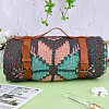Imitation Leather with Alloy Yoga Mat Strap AJEW-CL0001-99A-02-4