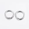 Tarnish Resistant 304 Stainless Steel Open Jump Rings STAS-P151-02-2