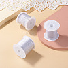 3 Rolls 3 Styles Round Nylon Braided Cord NWIR-TADJ0001-03A-5