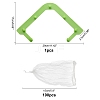 2Sets 2 Styles ABS Plastic Sink Strainers Basket & Bags AJEW-GA0002-76-2