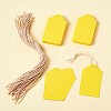 Jewelry Display Kraft Paper Price Tags and Cotton String CDIS-TA0001-03A-5