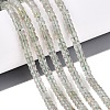 Synthetic Green Strawberry Quartz Beads Strands G-Q606-46A-08-1