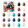 38Pcs 19 Style Gemstone Cabochons G-FW0001-04-1