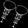 2Pcs Crystal Rhinestone Tennis Ring Bracelet BJEW-CN0001-17C-8