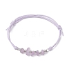 5Pcs Natural Mixed Stone Chips Braided Bead Bracelet Sets BJEW-JB09869-01-2