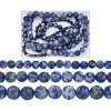 3 Strands 3 Style Natural Blue Spot Jasper Beads Strands G-YS0001-03-1