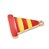 Alloy Enamel Pendants FIND-C074-01G-01-2