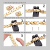 SHEGRACE Stainless Steel Panther Chain Watch Band Bracelets JB668A-4