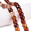 Natural Red Agate Beads Strands G-T138-145-1