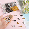 120Pcs 4 Colors Alloy Beads FIND-SC0011-91-3