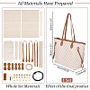 DIY Imitation Leather Sew on Women's Tote Bag Making Kit DIY-WH0399-47B-2