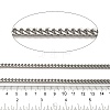 304 Stainless Steel Curb Chains CHS-C013-01D-P-2