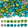 80Pcs 8 Styles Millefiori Glass Beads Strands GLAA-TA0003-43A-1