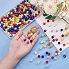 240Pcs 8 Styles Pave Disco Ball Beads FIND-PH0022-20-2