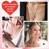 DIY Bullet Natural & Synthetic Gemstone Necklace Jewelry Making Kits DIY-YW0012-32-6