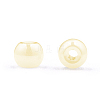 6/0 Imitation Jade Glass Seed Beads SEED-N004-006-12-2