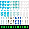 Mixed Styles Acrylic Beads SACR-TA0001-81D-2