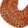 Natural Carnelian Beads Strands G-K389-B19-01-3