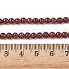 Natural Garnet Beads Strands G-Z104-A01-4mm-5