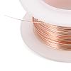Round Copper Jewelry Wire CWIR-I002-0.4mm-RG-NR-2