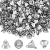 SUPERFINDINGS 240Pcs Alloy Bell Pendants FIND-FH0008-16-1