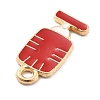 Alloy Enamel Pendants PALLOY-E582-08KCG-02-2