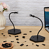 Adjustable Plastic Assembled Action Figure Display Holders with Hexagon Bases DIY-WH0043-157A-4