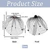 Polyester Mesh Bridal Veils AJEW-WH0470-10B-2