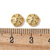 Flower Brass Bead Caps KK-F892-34G-10-2