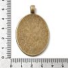 Vintage Tibetan Style Alloy Pendant Cabochon Settings X-TIBEP-M018-21AB-NF-3