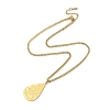 304 Stainless Steel Pendant Necklaces LS-NJEW-C017-01G-2