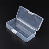 Plastic Bead Containers with Hinged Lid AJEW-WH0479-90-2