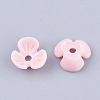 Opaque Resin Bead Caps RESI-T040-010-2