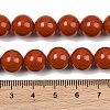 Grade A Natural Red Jasper Bead Strands G-P075-36-10mm-4