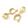 Rack Plating Brass Hoop Earrings EJEW-K249-11G-2