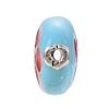 Chinese Style Alloy Enamel Beads ENAM-P160-12A-S-7