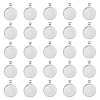 Alloy Pendant Cabochon Settings PALLOY-YW0001-69S-1