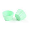 Mini Plastic Simulated Egg Tart Cup DJEW-C005-02D-2