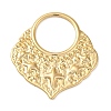 Brass Pendants KK-O100-04G-1