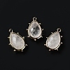 Natural Quartz Crystal Pendants G-B009-02G-N-2