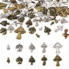 Elecrelive 80Pcs 10 Style Alloy Pendants FIND-EL0001-08-10