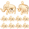 50Pcs Brass Pendants KK-BBC0015-16-1
