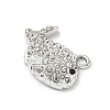 Alloy Rhinestone Pendants PALLOY-P313-12A-P-2