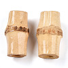 Natural Bamboo Beads WOOD-N016-55-1