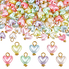 200Pcs Imitation Shell & Pearl Acrylic Pendants FIND-ME0003-99-1