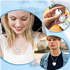 16Pcs 316 Stainless Steel Photo Locket Pendants STAS-ME0003-40-4