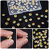 100Pcs Glass Charms GLAA-SP0001-70-5