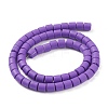 Handmade Polymer Clay Bead Strands CLAY-XCP0001-12-2