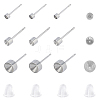 304 Stainless Steel Stud Earring Findings STAS-UN0021-16P-1